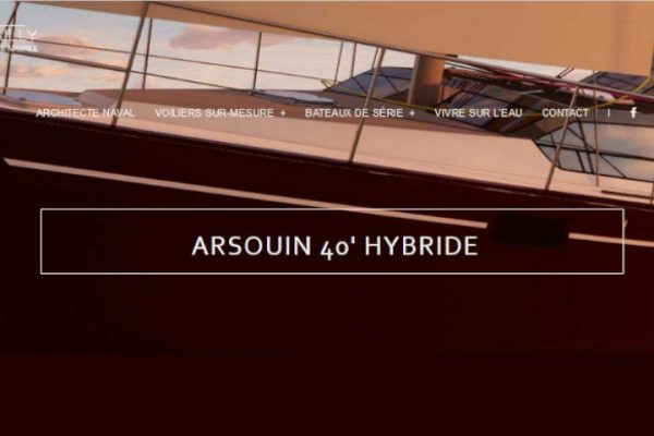 Vincent Lebailly Yacht Design - Arsouin 40 hybride