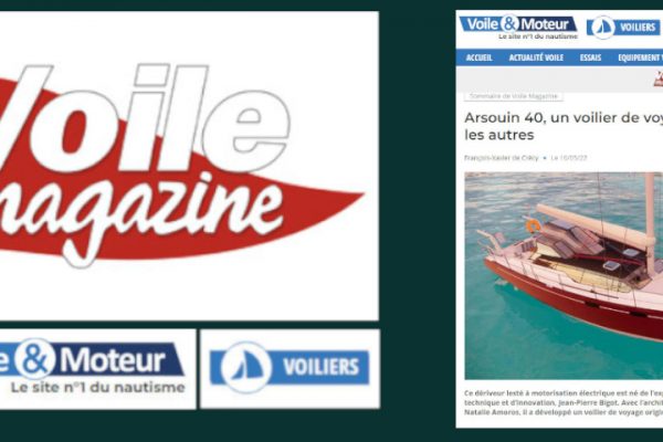 Voile Magazine - Voile et moteur - Arsouin 40 hybride 16-05-22